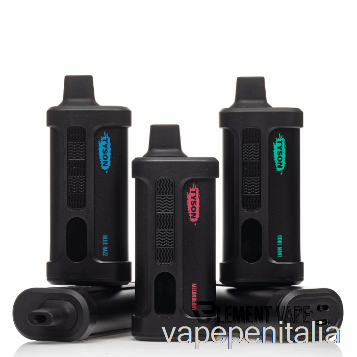 Scatola Vape Mod Tyson 2.0 Iron Mike 15000 Mango Pesca Usa E Getta
